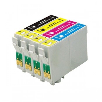 Pack 4 Compatíveis Epson T1291/2/3/4 (T1295)