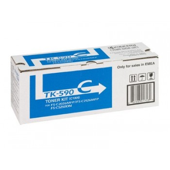 Toner Original Kyocera TK590C - 5000 páginas