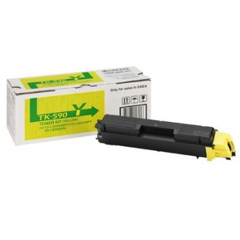 Toner Original Kyocera TK590Y - 5000 páginas