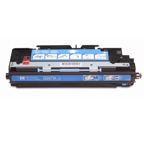 Toner Compatível HP  Q2671A Azul