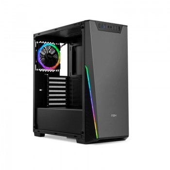 Caixa Nox Infinity SIGMA RGB Vidro Temperado USB 3.0