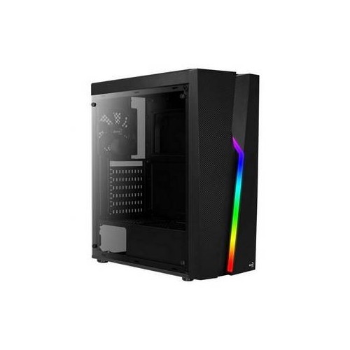 Caixa Aerocool Bolt RGB USB 3.0 com Janela Black